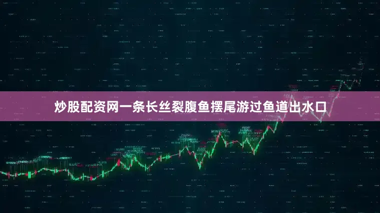 炒股配资网一条长丝裂腹鱼摆尾游过鱼道出水口